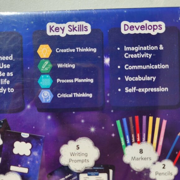 New Skillmatics My Storybook Art Kit Space Story Writing Stickers Creative Writi - Picture 9 of 16